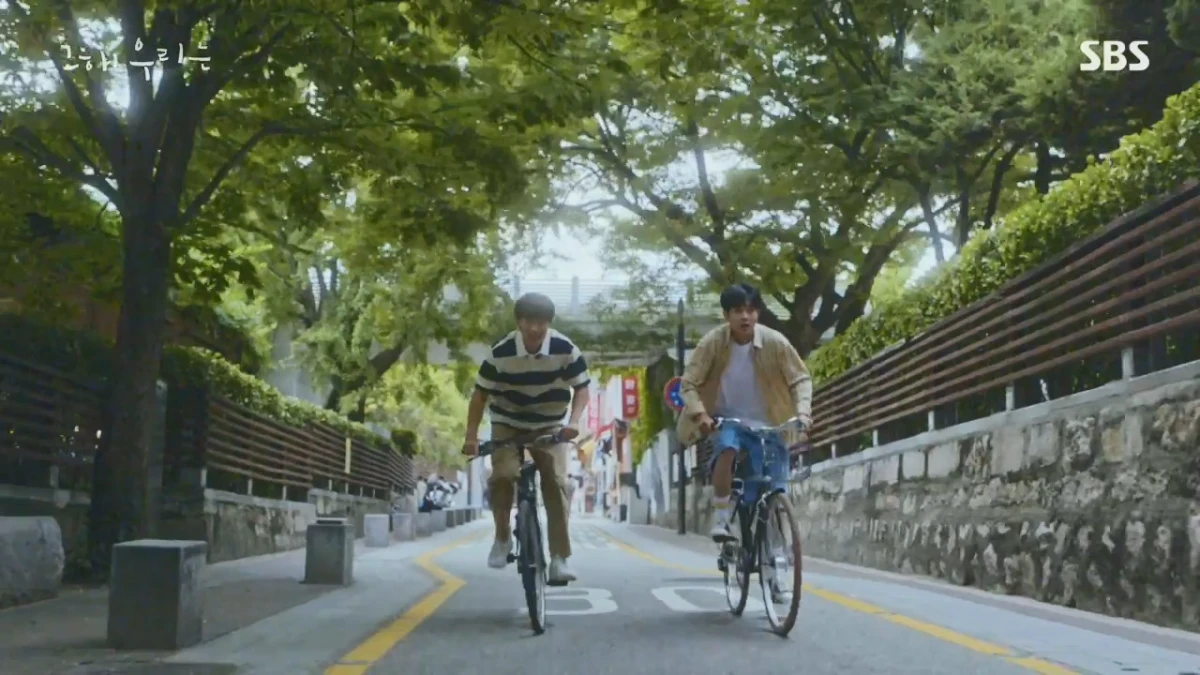 北村韓屋村 甘古堂通り ドラマシーン